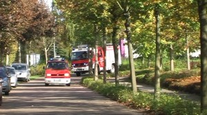 Mit Blaulicht und Sondersignal kamen die Jugendfeuerwehren ums Eck gefahren