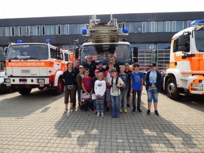 Minifeuerwehr bei der BF Frankfurt