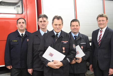 Dienstversammlung Feuerwehr Linden am 5. März 2018