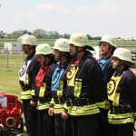 In einem sehr starken Teilnehmerfeld startetn auch die Feuerwehr Langgöns (GI) und Butzbach (FB) mit je einer neuen Mannschaft.