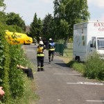 ... bevor sich dann beim Staffellauf die Anspannung explosionsartig löste.