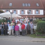 Am letzten Tag ging es nach einem Gruppenbild der Fahrtteilnehmer, wieder zurück nach Leihgestern.